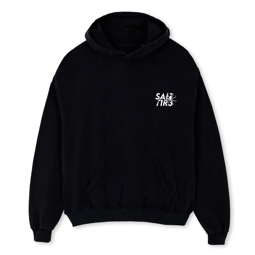 Anti social spider jammy hoodie