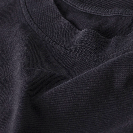 Vintage Black Blank T-Shirt