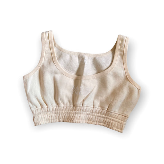 Woman's Beige Crop Top