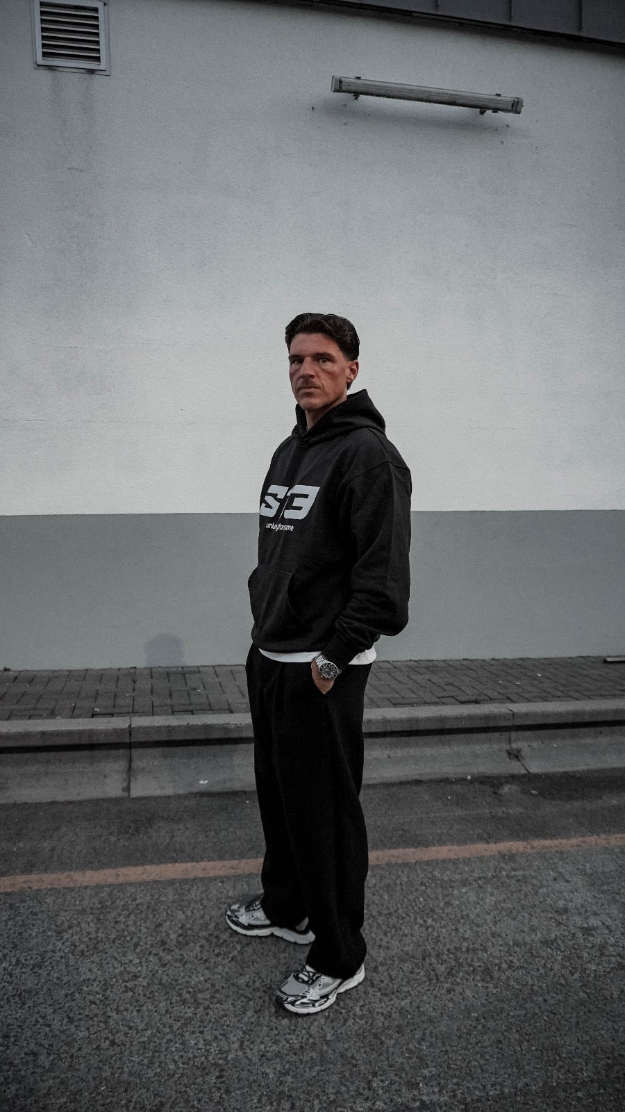 S13 Logo Hoodie - Black