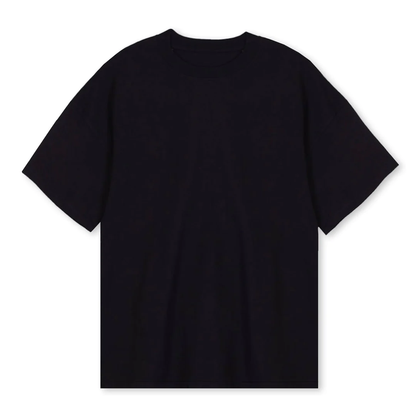 Black Blank T-Shirt