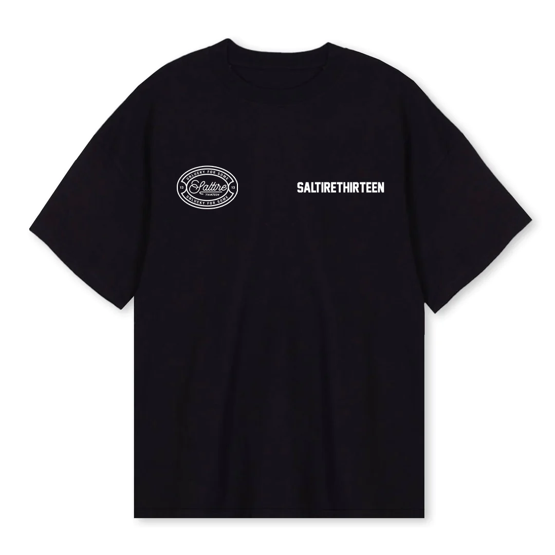 Black Double Logo T-Shirt