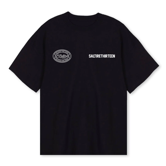 Black Double Logo T-Shirt