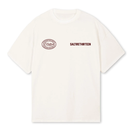 Vintage White Double Logo T-Shirt