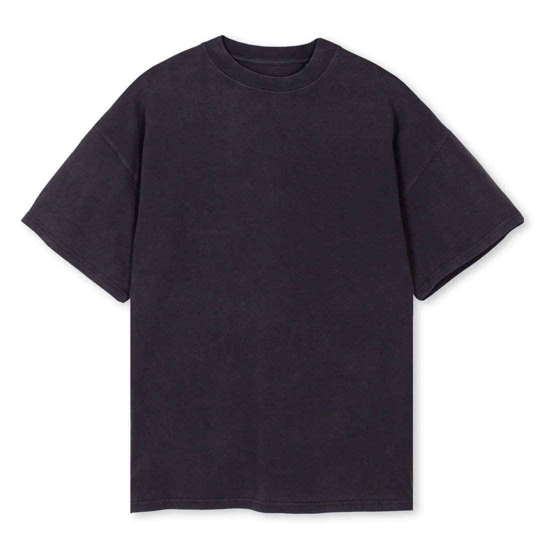 Vintage Black Blank T-Shirt