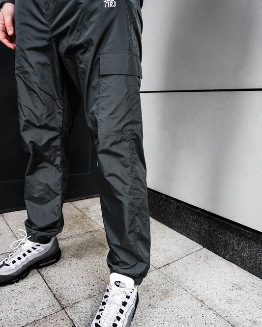 Grey Cargo Joggers