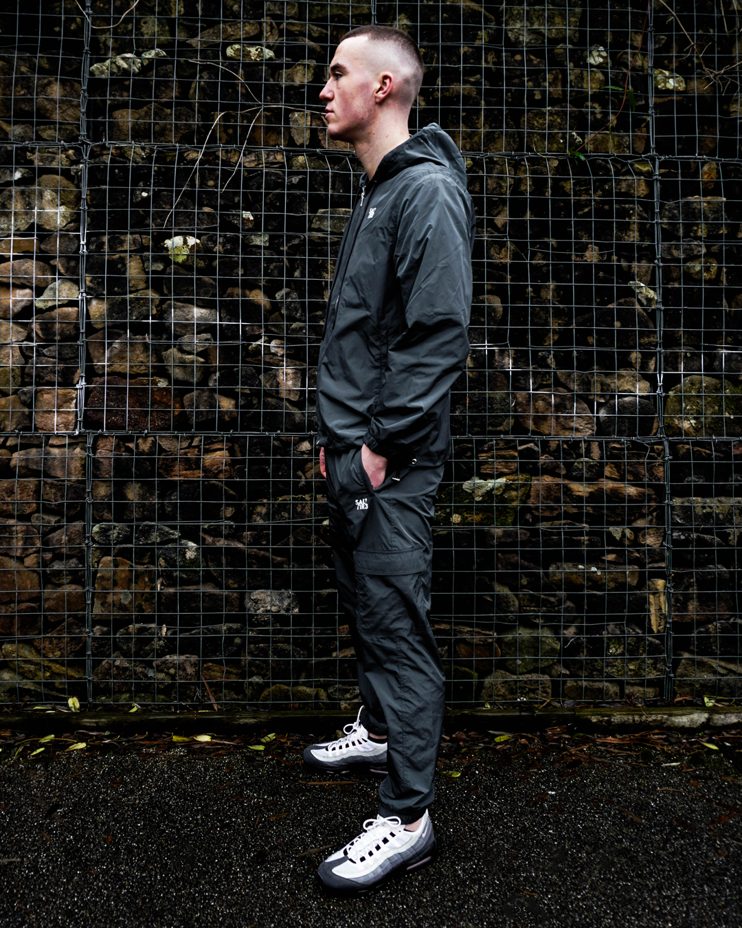 Grey Cargo Joggers